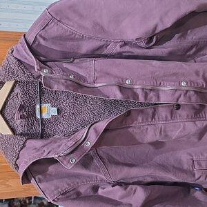 Carhartt Women's Utility Jacket in Plum